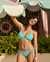 LA VIE EN ROSE AQUA GREEN TILE Bralette Bikini Top Green Tile 70100575 - View1