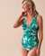 AQUAROSE PALM LEAVES Recycled Fibers One-piece Swimsuit Palm Leaves 70400112 - View1