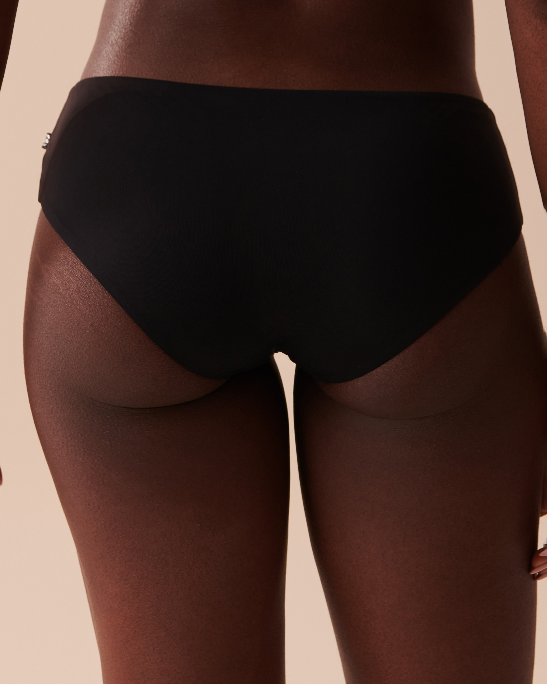 LA VIE EN ROSE AQUA BLACK Hipster Bikini Bottom Black 799-693-2-00 - View2