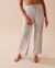 LA VIE EN ROSE Pantalon bordure de dentelle en fibres recyclées Jardin linéaire pastel 60200097 - View1