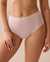 LA VIE EN ROSE Cotton High Waist Bikini Panty Pink Lemonade 20100440 - View1