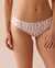 LA VIE EN ROSE Culotte bikini coton et détails de dentelle Framboises 20100457 - View1