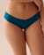 LA VIE EN ROSE Culotte bikini fit parfait Bleu mer 20200490 - View1