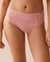 LA VIE EN ROSE Lace and Back Details High Waist Cheeky Panty Candy Pink 20300307 - View1