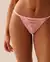 LA VIE EN ROSE Adjustable Lace and Mesh String Panty Candy Pink 20300309 - View1