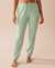 LA VIE EN ROSE Pantalon de pyjama jogger côtelé bordures frisons Petits toucans 40200578 - View1