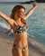 LA VIE EN ROSE AQUA MONOCHROME FOLIAGE Bralette Bikini Top Monochrome Foliage 70100596 - View1