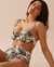LA VIE EN ROSE AQUA Haut de bikini bandeau IMPRIMÉ BOTANIQUE Imprimé botanique 70100604 - View1