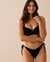 LA VIE EN ROSE AQUA TEXTURED Balconette Bikini Top Black 70100611 - View1