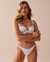 LA VIE EN ROSE AQUA TEXTURED Balconette Bikini Top White 70100611 - View1