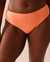 LA VIE EN ROSE AQUA PAPAYA Recycled Fibers Mid Waist Cheeky Bikini Bottom Papaya 70300561 - View1