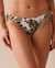 LA VIE EN ROSE AQUA BOTANICAL Side Tie Brazilian Bikini Bottom Botanical Print 70300562 - View1