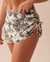 LA VIE EN ROSE AQUA BOTANICAL Skirt Bikini Bottom Botanical Print 70300563 - View1