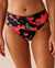 LA VIE EN ROSE AQUA TROPICAL Mid Waist Bikini Bottom Fiery Red Tropical 70300568 - View1