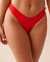 LA VIE EN ROSE AQUA Bas de bikini tanga ROUGE BRÛLANT Rouge brûlant 70300569 - View1
