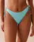 LA VIE EN ROSE AQUA Bas de bikini brésilien en fibres recyclées BLEU CIEL Bleu ciel 70400120 - View1