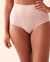 LA VIE EN ROSE Culotte bikini taille haute microfibre contours fusionnés Ombre grise 20300125 - View1
