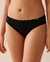 LA VIE EN ROSE Microfiber Sleek Back Bikini Panty Black 20300187 - View1