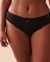 LA VIE EN ROSE Culotte bikini microfibre et dentelle Noir 618-122-3-00 - View1