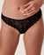 LA VIE EN ROSE Lace Cheeky Panty Black 20200216 - View1