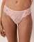 LA VIE EN ROSE Lace Thong Panty Pink 20300175 - View1
