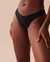 LA VIE EN ROSE AQUA Bas de bikini tanga NOIR Noir 70300510 - View1