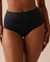 LA VIE EN ROSE Culotte menstruelle coupe bikini taille haute absorption régulière Noir 20400007 - View1